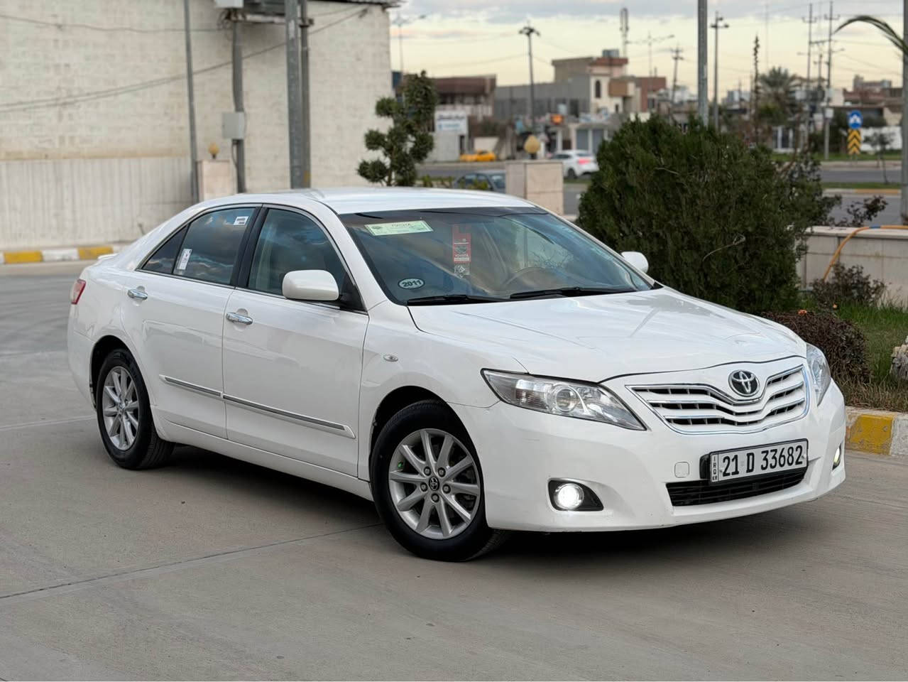 تويوتا كامري موديل 2011 خليجي GL 

                                                      سعر122$مجال قليل

سنوية رقم هزه جديد لحد 2028 شرط تحويل غرامات
گير محرك بشرط بدون عيب بدون صوت بدون بخار
سيارا  كلين بدون صبخ  مكانين تعديل بارد قليل

مكاني كركوك
رقم موبايل *********** كركوك, العراق
