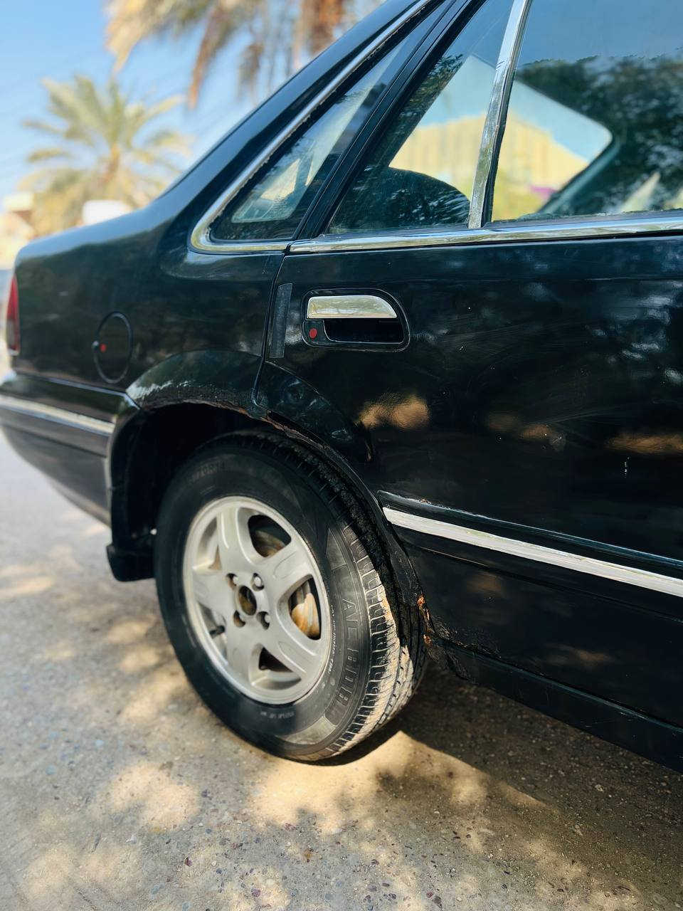 سيارة برنس ( فراشة ) موديل 1996
• رقم بغداد - خصوصي تحويل ثاني يوم 
• محرّك مسكّر • 
•گير أوتماتيك • 
• بيها صبغ حزام 
🔺 نظافة السيارة مثل ما موضّح بالصورة سياره حلوه وكاعده نصبتها حلو 
( مكاني بابل - الإسكندرية)
• السعر ( 32 ورقة ) وبيها مجال
رقمي واتساب + اتصال : ***********
