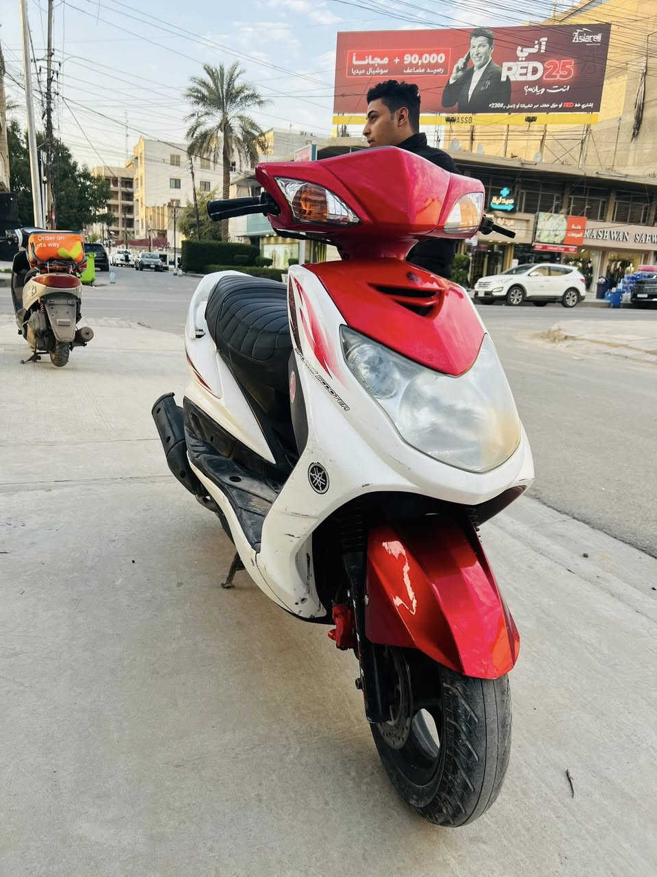 سلام عليكم.     سكنس فحل للبيع الدراجه خيل من الله ماشيه ٤٠٠٠مكينه مكفوله و كفرات مكفوله كهربائيات مكفوله السعر ٩٥٠ بيه مجال مكاني الدوره شارع ٦٠


**إذا كنت صاحب هذا الإعلان وتريد حذفه لأي سبب، رجاءا أرسل رسالة إلى الدعم الفني**