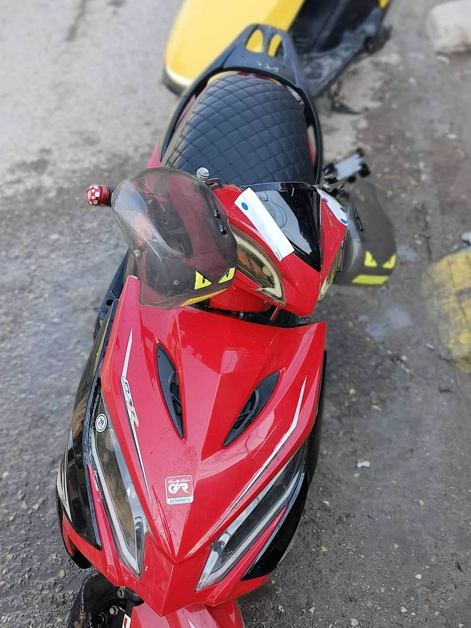 دراجة جامبو GTR
دراجة جامبو gtr من شركة هوشا دراجة كاملة كهربائيات سعر 350 مكان الكوت بيها مجال قليل ***********
