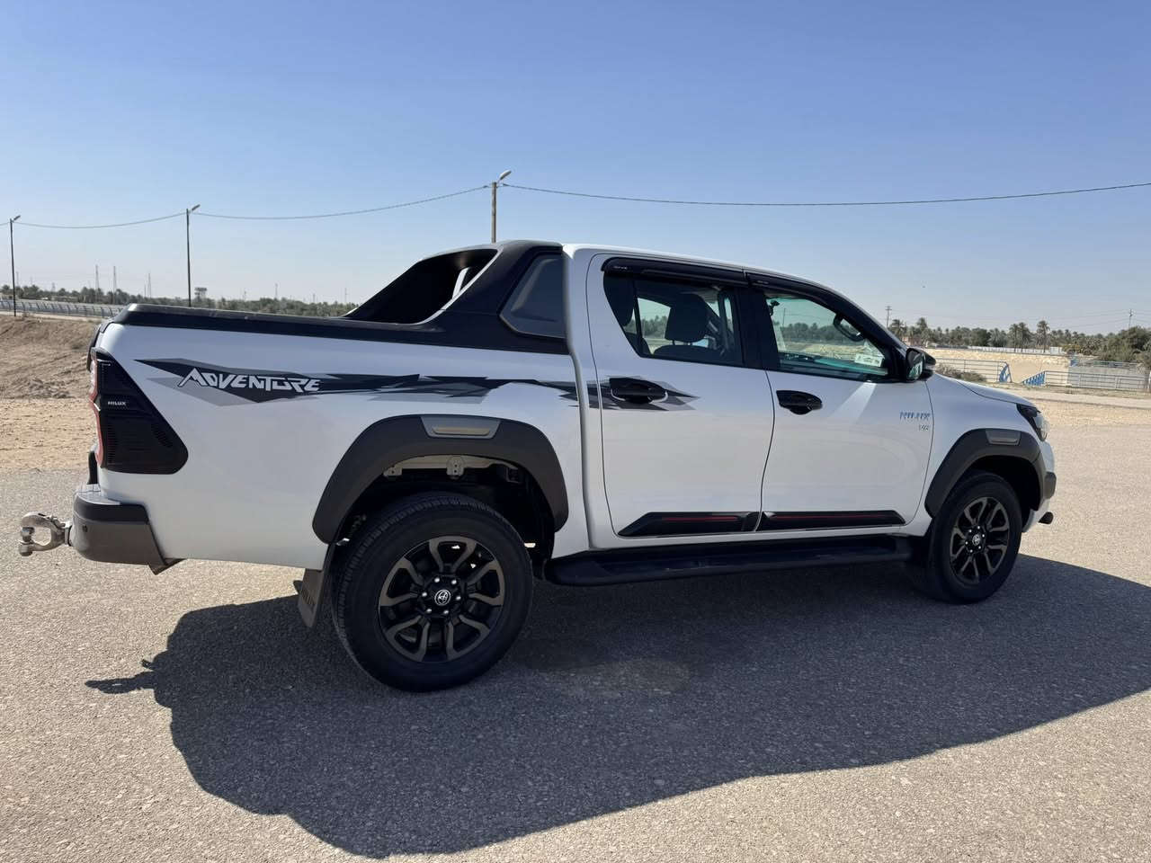 سلام عليكم هيلوكس ادفنجر 2024 ماشيه 58 الف
مكفوله كفاله عامه ما عده بارد 4اصابع بل باب البدي
كما موضح بل صوره السياره جاهزه من كلشي
دوشمه كشنات دوشمه ارضيه /درع امامي درع خلفي
رقم أربيل تريد تحويل تريد وكاله
السعر/415$وبيه مجال 
مكان السياره الديوانية غماس
الرقم/***********
