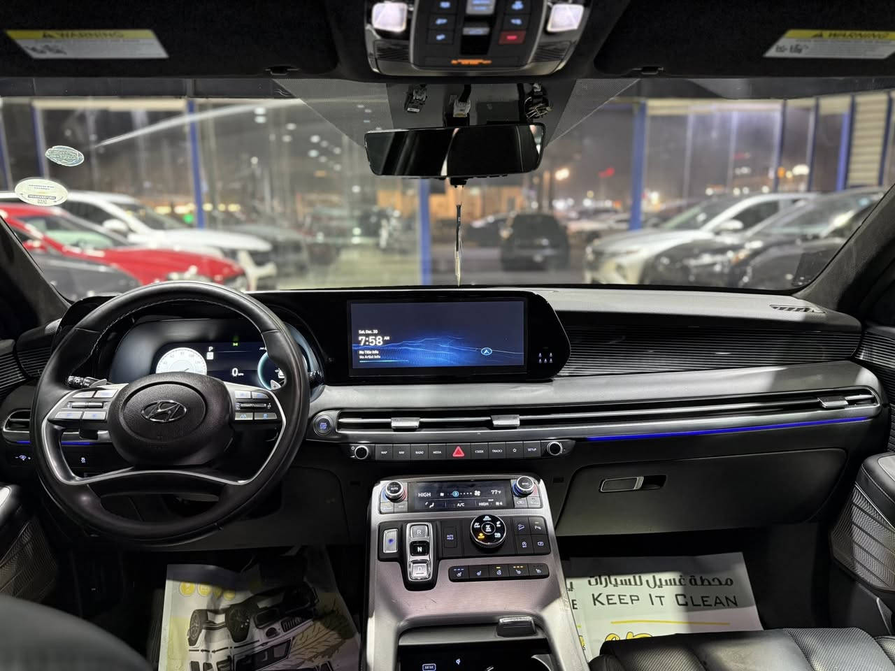 #معرض_سما_دبي_لتجارة_السيارات_الامريكية_والكندية

#المركبة : هيونداي باليسيد فئة كالكرافي (أعلى فئة)  
#الضرر :  جاملغ وبنيد
#الرقم : اربيل ( تحويل او وكالة )
#الموديل : 2024

#المواصفات :

▪️المحرك : 3.8L (ستة سلندر)
▪️العداد : 13 الف ميل حقيقي
▪️حجم الويل : ويل كب كالكرافي حجم 20 اصلي مع طقم تايرات بحالة ممتازة
▪️غرفة السيارة : كشنات السيارة جلد اسود اصل مع سقف شامو
▪️لايتات زينون ثلاث عدسات عالي وناصي مع حاجب LED عالي الإنارة 
▪️بصمات عدد 2 للأبواب مع بصمة جنطة وبصمة تشغيل وتشغيل عن بعد
▪️فتحات سقف عدد 2
▪️مصابيح ترحيب في مقابض الأبواب 
▪️نظام ال 5 كامرات
▪️رادار امامي
▪️حساسات ورادارات الاجتياز الجانبية (نقاط عمياء)
▪️حساسات امامية اصل
▪️حساسات خلفية اصل
▪️شاشة الدشبول حجم كبير للتحكم بايعازات السيارة
▪️تحكم فول كهرباء لكرسي السائق والراكب
▪️كشن ذاكرة (خزن ميموري)
▪️تدفئة وتبريد لكشنات المقدمة مع تدفئة ستيرن
▪️تدفئة فقط للكشنات الخلفية
▪️ اشاير بالمرايا الجانبية
▪️ثلاث قطع تبريد
▪️سايد بريك دكمة
▪️سستم صوت
▪️تحكم فول كهرباء للكشنات الخلفية
▪️بردات خلفية اصل
▪️تحكم ستيرن جهتين بلوتوث وحاكية وكروس سرعة وتحكم صوت 

السعر المطلوب: 297 ورقة مع المجال
 
الاتصال على : ***********

معرض سما دبي لتجارة السيارات والمزادات الامريكية
النجف - المدينة المائية -مقابل حي الجامعة

ولمشاهدة المزيد من السيارات الخاصة بمعرض سما دبي  للسيارات الامريكية زورو موقعنا على الرابط التالي:

‏https://m.facebook.com/معرض-سما-دبي-لتجارة-السيارات-والمزادات-الامريكية-109437940947714/?ref=bookmarks
