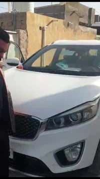 سورنتو 2016 مكفوله كفاله عامه خليجي قطعتين تبريد الون ابيض 7راكب شرط ك...