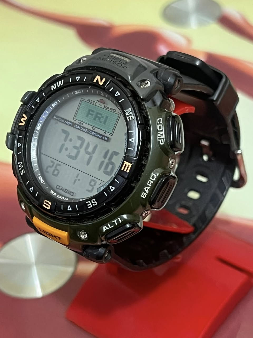 كاسيو بروترك باذفاندر نظافه 100‎%‎ مواصفات البروترك المعروفه للبيع 190 بغداد يوجد توصيل 
***********
