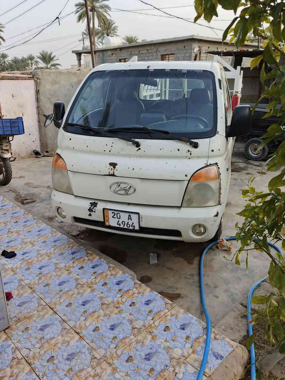 #للبيع كيا بورتر موديل 2007 رقم ديالى  انكليزي سنوية 2031
بسمي شرط التحويل كير ومحرك  اكسل رقم شاصي واضح بشرط فول بلادية بدون صبغ) طخم تاير دوشمة جديدة كهربائيات كلها شغالة  مكاني ديالى ناحية كنعان شلالات #السعر_77$ وبيها مجال بسيط الاستفسار الاتصال على الرقم ***********
