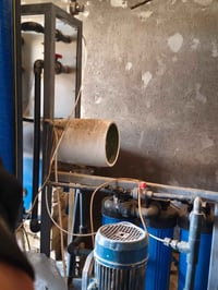 محطه مياه ارو للبيع ام لمتر تحتوي على تانكيات ٤ ثنين ام ٥٠٠٠ وثنين ام ...