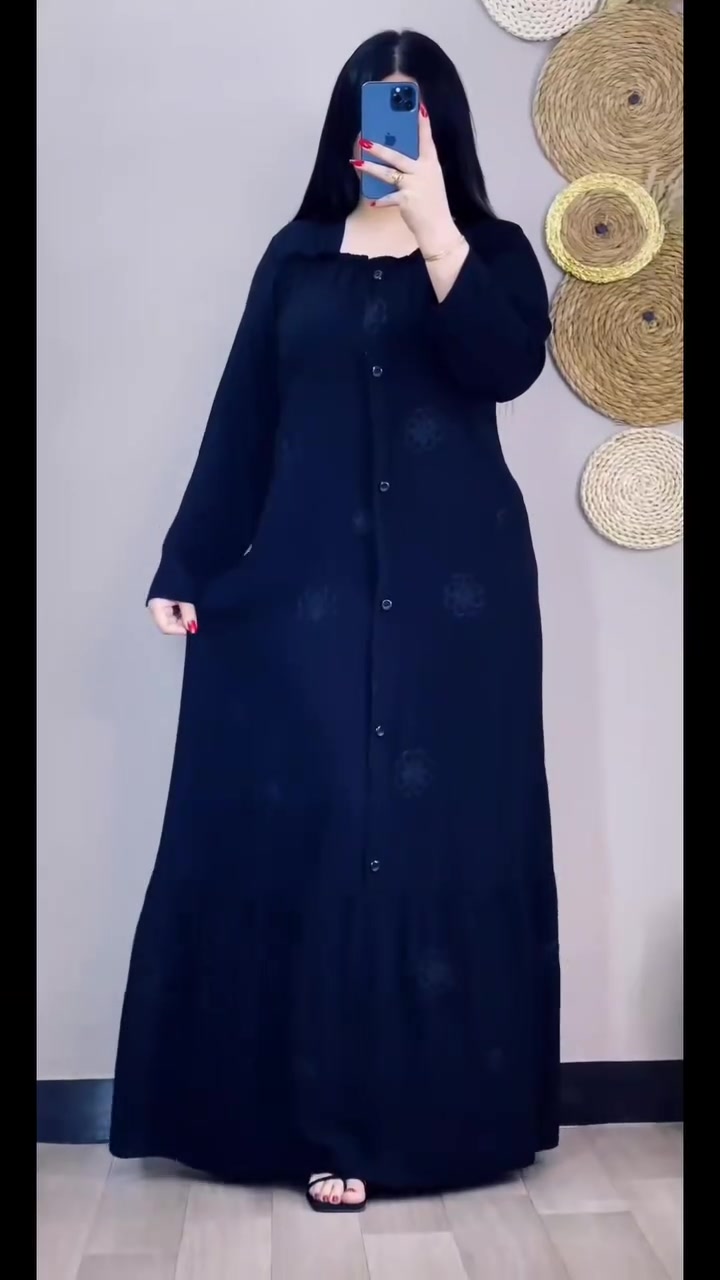 جديد اناقتي لموسم محرم الحرام 🖤
دشداشه نسائي دبل كلوش تطريز سواد فاحم  

الخامه كشمير ايطالي اصلي 💯

القياسات من 2xl الى 5Xl

سعر الدرزن 12 قطعة 85 الف  

سعر القطعة مفرد 10 الاف فقط 

يوجد توصيل جميع المحافظات

للحجز ***********
