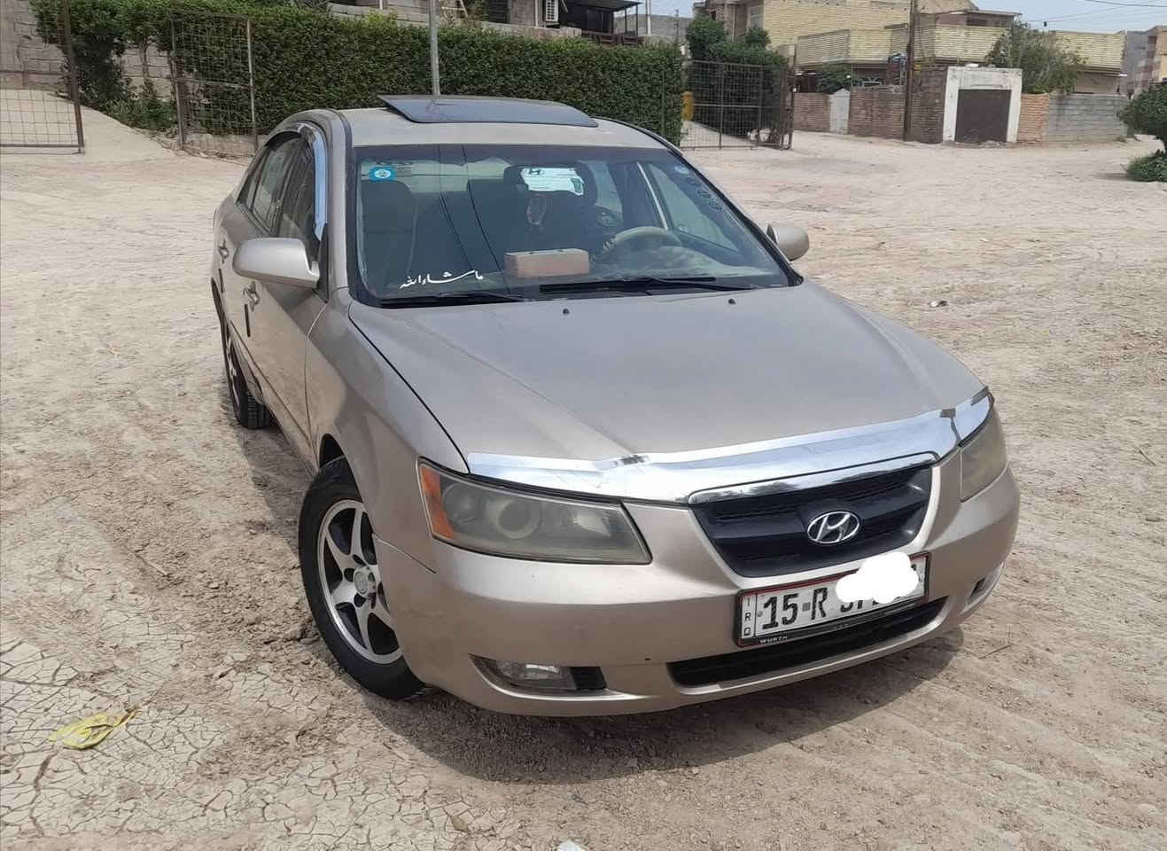 سلام عليكم للبيع سوناته موديل 2007 رقم انبار تحويل ثاني يوم مداور بغداد محرك 6 سلندر تبريد حداديه محرك كير خير من الله بيها قطع صبق ابيع احزام منضومه زنون عالي ناصي سعر 83 بيها مجال قليل مكان سياره واسط قضاء الحي ***********
