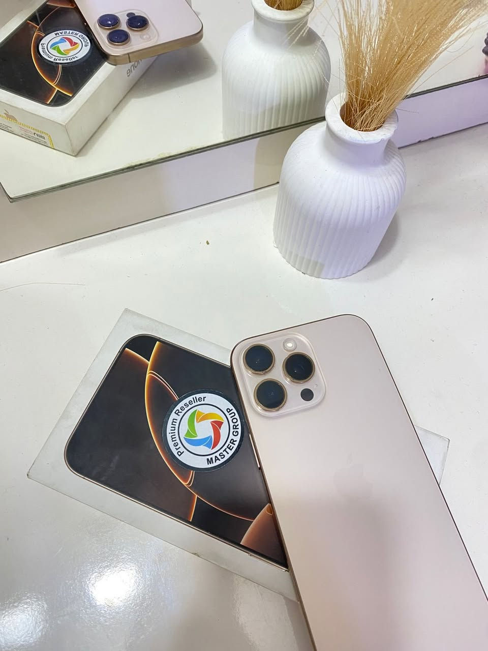 سلام عليكم
ايفون 16 بروماكس عربي ماستر شرق اوسط نموذج M الموبايل اخو الجديد كامل محلقاته بطارية 🔋 100 مشحون ١١٠ شخط ما بي  مكاني بغداد تقاطع الكهرباء السعر 1450 بي مجال بسيط راسلني موجود ❤️


**إذا كنت صاحب هذا الإعلان وتريد حذفه لأي سبب، رجاءا أرسل رسالة إلى الدعم الفني**