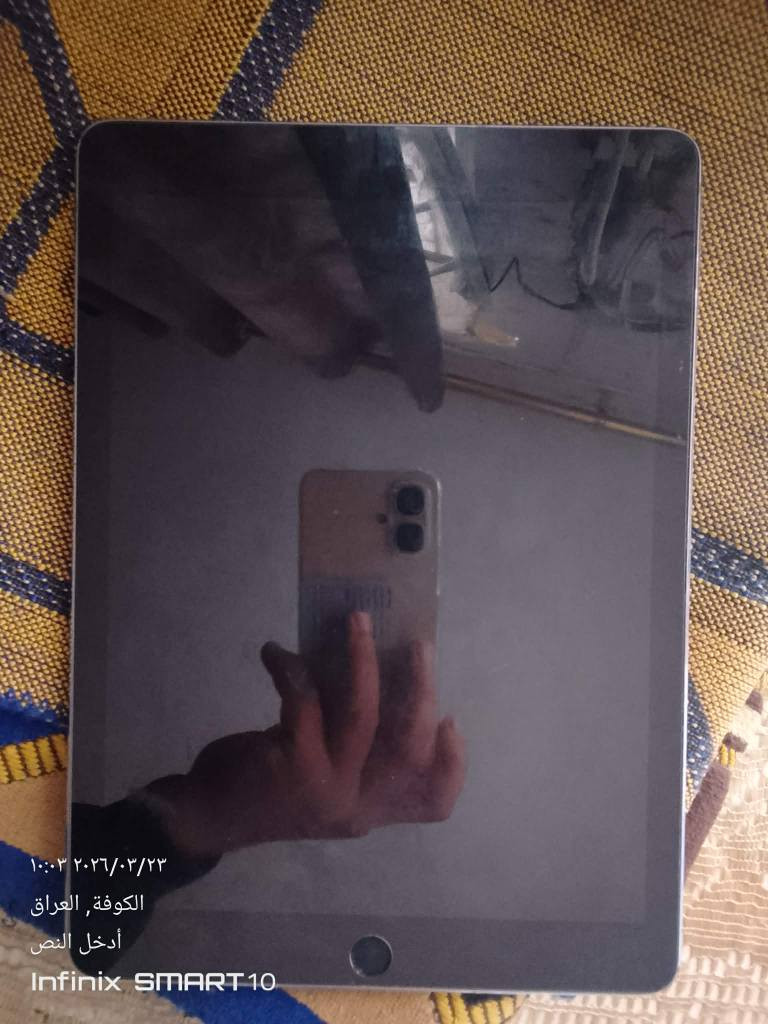 ايباد 9 ذاكره 256 جهاز مكفول مامفتوح شحن زين مايصرف كارتونه ماكو بس شاحنه ويا سعر 300 مال دراسه فقط*********** النجف, العراق
