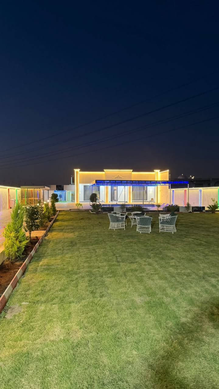 🌴 للايجار – مزرعة ترفيه مميزة 🌴
📍 بغداد – خمسة دوانم 

مكان مثالي لللمات العائلية، أعياد الميلاد، والمناسبات الخاصة 🎉  

🌳 أجواء هادئة ومساحة واسعة  
🪑 جلسات خارجية مريحة  
🔥 مكان مخصص للشواء  
🚗 موقف سيارات متوفر  
⚡ كهرباء وماء متوفرين  

⏰ نظام الإيجار شفتات (12 ساعة):  

🔹 الشفت الصباحي:   
💰 السعر: 250,000 دينار  

🔹 الشفت المسائي:  
💰 السعر: 300,000 دينار  

📅 الحجز أسبقية الدفع  
📞 للحجز والاستفسار: ***********  
📲 متوفر واتساب أيضاً  

🌿   أهلاً وسهلاً
