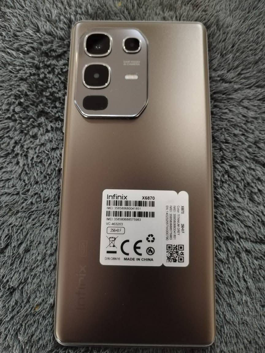 انفنكس نوت 50 اس فايف جي  ذاكرة 256 معالج ببجي 90 فريم مواصفات راقية صار ٢٠ يوم  غراض كاملة السعر 260 الف مكاني ميسان العمارة حي الصحفيين عمارة, ميسان


**إذا كنت صاحب هذا الإعلان وتريد حذفه لأي سبب، رجاءا أرسل رسالة إلى الدعم الفني**