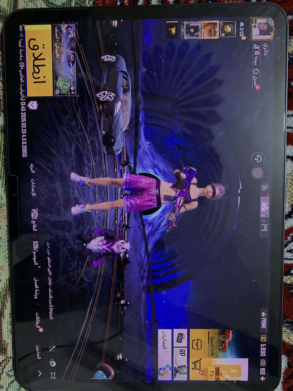 حساب ببجي للبيع
لفل ٨٠ ربط تاخذه كامل 
بي ٩ سيارات يعني كلهن المكلارن وسيدان ال واز كلهن بيهن سكنات ادخل وشوفه من المجموعات سعر ٤٥٠ وبي مجال مكاني فلوجه حي الجولان


**إذا كنت صاحب هذا الإعلان وتريد حذفه لأي سبب، رجاءا أرسل رسالة إلى الدعم الفني**