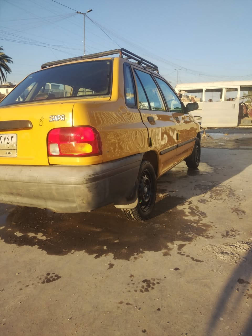 سلام عليكم سايبه مديل ٢٠١١ السياره مكفوله عده الهلالات
تبريد شغال مكينه بيه بخار سنويه نافذه بل٢٠٢٢

عليه هيه ٦٥٠
مرور٣٠٠
اخذ صافي ١٥قفل 
***********
بغداد مدينه
