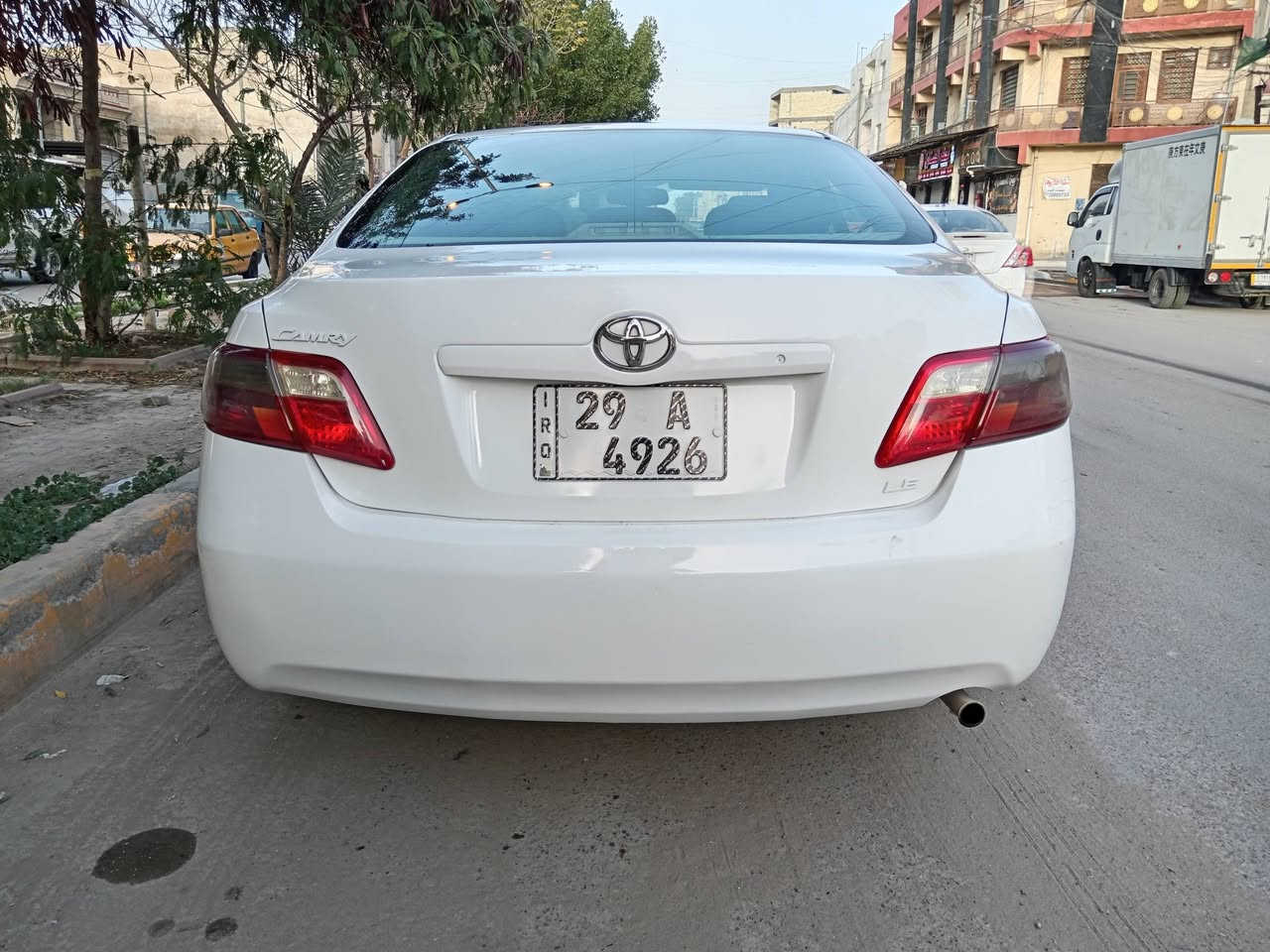 السلام عليكم كامري ٢٠٠٧ جاهزه مكينه وكير خير من الله كهربئيات شغاله تخم تاير صدر جديد غرفه حلوه مشروع وطني تبريد ثلج مواصفات حلوه سنتر لك بدون ضربه فقط صبغ حزام جماليه سياره جاهزه رقم دولي هزه رقم واسط السياره حلوه مكينه ٤سلندر السعر ٨٣مكان السياره بغداد الحريه الاتصال ***********
