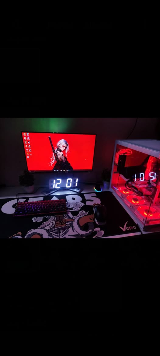 سلام عليكم شباب 
pc مستخدم كلش قليل 
i5 14400f 
B760 m DS3H DDR4
GPU Rx5500xt 8G
RAM 16G (2×8)  3600 T. FORCE
segotep 750W BRONZE 
ssd 256 and 500g hard
كيس 7 فان فول RGB و ياه متحكم خارجي ماوس اتاك شارك x11 pro قطعة wif خارجية / اقوى تبريد هوائي من Thermalright
كيبورد ريدراكون k617 شاشه من dell  1080 /60hz
القطع كلهه جديد مع كراتين 
سعر 950 الف


**إذا كنت صاحب هذا الإعلان وتريد حذفه لأي سبب، رجاءا أرسل رسالة إلى الدعم الفني**