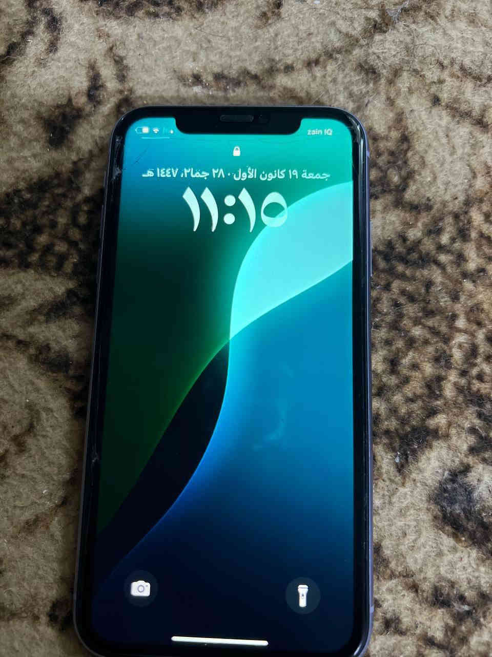 موبايل للبيع. 

السلام عليكم أيفون 11 عادي للبيع ذاكره 64 بطاريه 88 جهاز خير من الله سعر خاص مكان جبله استفسار.***********
