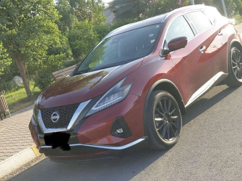 #تم_تنزيل_السعر

نيسان مورانو  61 الف كيلومتر – فئة فول مواصفات بلاتينيوم Platinum ✅
🔹 الموديل : 2023 – الشكل الجديد
🔹 المحرك: 3500 
🔹 العداد: 64000 ( كيلومتر)
🔹 الأرقام: أربيل 
 🔹بدون ايرباك

🔹السعر  183 

❗ أهم المواصفات:
✅ تشغيل بالبصمة
✅ بانوراما 
✅ شاشة أصلية تدعم Apple CarPlay
✅ مقاعد جلد أسود (كهربائية)
✅ 8 إيرباج
✅ مصابيح أمامية LED زينون
✅ بك لايت LED
✅ رادار كل الجهات لتعزيز السلامة
✅ عجلات رياضية 20 إنش
✅ مرايا كهربائية مع إشارات
✅ حساسات أمامية وخلفية
✅ كاميرا 360 درجة
✅ تبريد شاشة منفصل
✅ فول تحكم ستيرن
✅ سماعات بوز 12 سماعة مع دمام خلفي

📞 للتواصل: ***********
