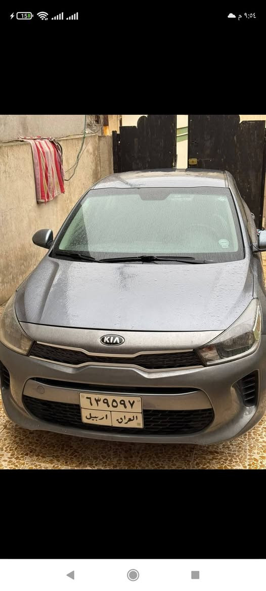 سياره كيا ريو موديل 19
ماشيه 86
بدون صبغ 
بدون ضرر
***********
