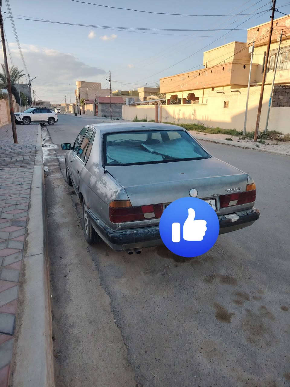 بي ام ٧٣٠ موديل ٩٢ مكينه كير تبريد تخم تاير تخم ويلكب حتى السبير نفس النقشه  رقم قيل شهرين شديته بسمي لل ٢٠٣٠ السعر ٣٠ ورقه وبيها مجال حك الجيه مكان تكريت  القادسيه رقم ***********
