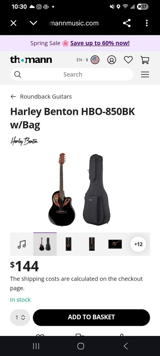 كيتار هارلي بنتون اكوستك الكترك HBO-850BK جديد مع حقيبة وريشة
وزن ثقيل

ظهر مقوس

جسر خشبي

برج خشب

نوع الخشب روز وود

ارتفاع اكشن ٢ ملم

صوت مخيف الحلو بهل كيتار مجرد امبلفايؤ وتحط دستورشن يصير الكترك بدون هذني يصير اكوستك ف انت ماخذ كيتارين بسعر كيتار واحد🎸🔥

السعر ١٦٠ وبي مجال بسيط كلششش

الرقم *********** واتساب
او تراسلني ماسنجر
