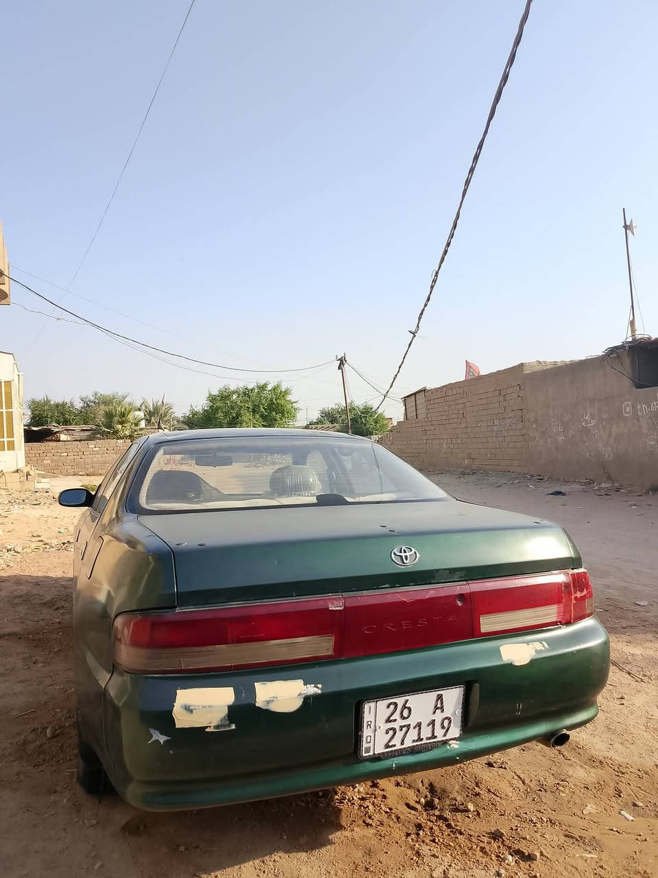 السلام عليكم ورحمة الله وبركاته كرستا نفخ للبيع او مراوس السياره مكفوله كفاله عامه مصبوغه صبغ عام فقط جماليه لونها اخضر زيتوني مكينه وكير 2500 جدد قبل فتره شادهن تبريد ثلج تخم تاير 

السياره رقمها صلاح الدين انكليزي سنويه للـ2028 

( غراضها سكنات والاشاير موجودات ) 

تواصل خاص او اتصل السعر 45 وبيها مجال 
***********
