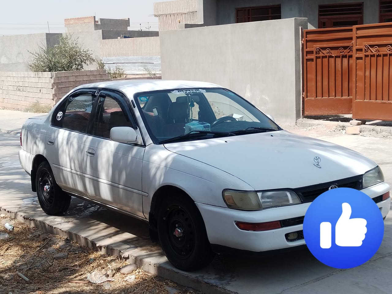 سلام عليكم كورله للبيع موديل 1994 محور محرك 1800تبريد تدفئه سياره خير من الله حداديه جديد تانكي بانزين جديد باور باتري تخم تاير كله جديد بدون خياس مكان ديالى رقم ***********سعر 56بي مجال قليل
