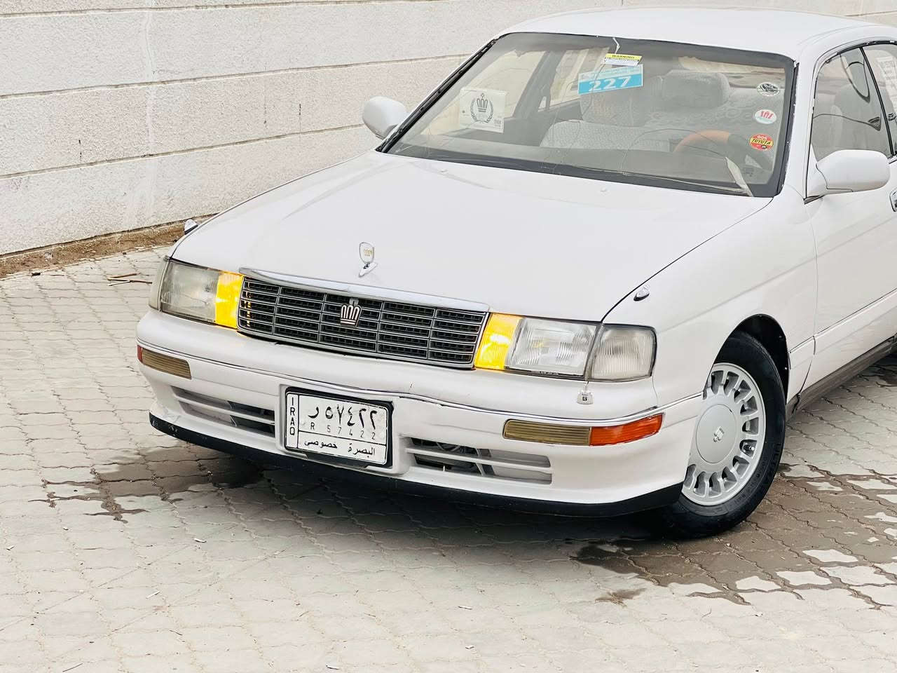 السلام عليكم سعر 49قفل كفاله  سياراه بطه متصل    موديل 1993 رقم بصره مشروع وطني سنويه ل 28  تبريد شغال والسياراه كفاله من الكص ونقل  والضربه كير ومكينه  جدد   حداد حلوه ويلكب  جدد    طخم تاير دواخل حلوه كهربيات كله شغاله  بيع مستعجل    العنوان البصره الرقم         *********** البصرة, العراق
