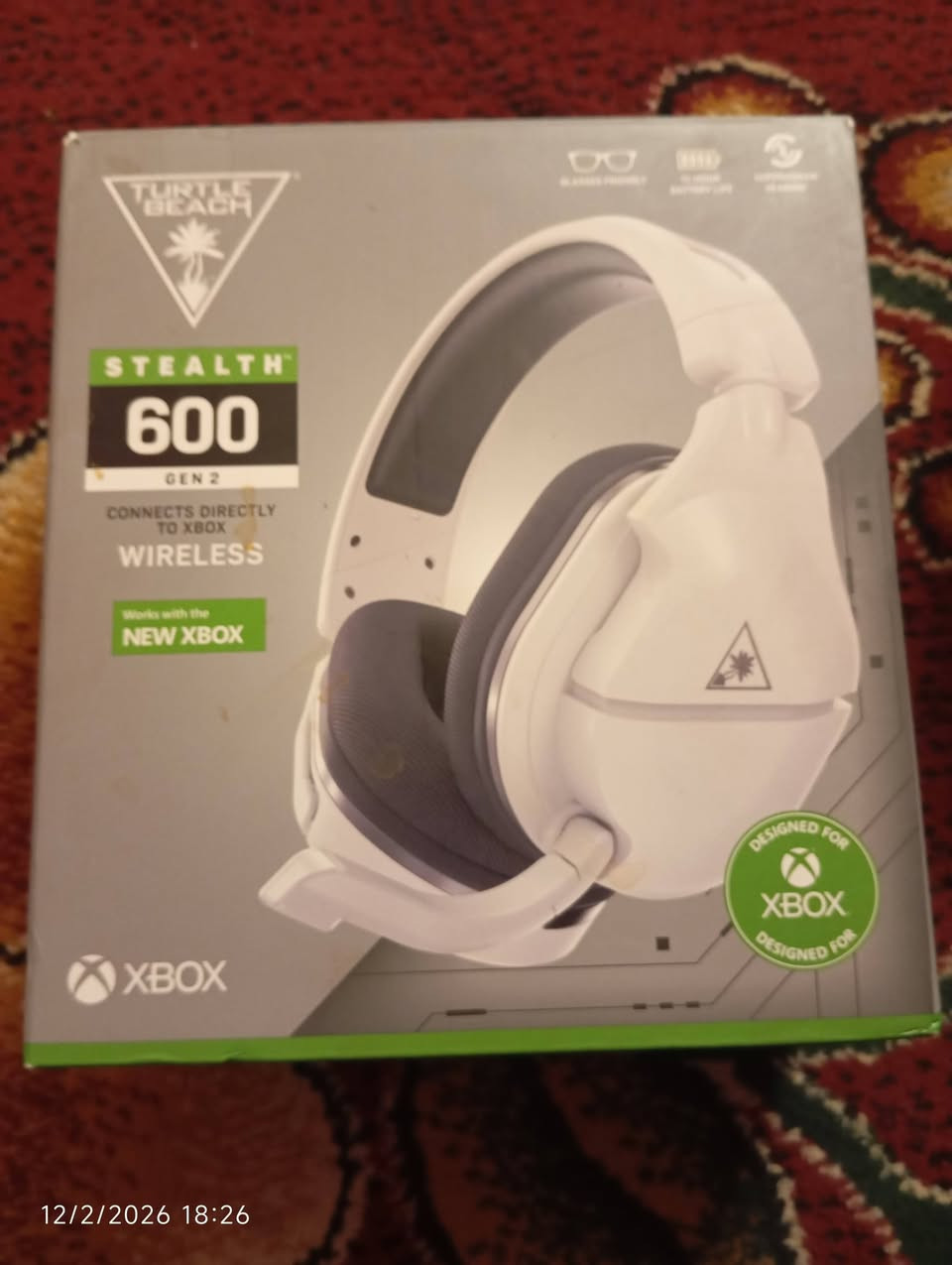 سماعه Xbox ترهم كل البليات حته على الهاتف للبيع مامستخدمه


**إذا كنت صاحب هذا الإعلان وتريد حذفه لأي سبب، رجاءا أرسل رسالة إلى الدعم الفني**