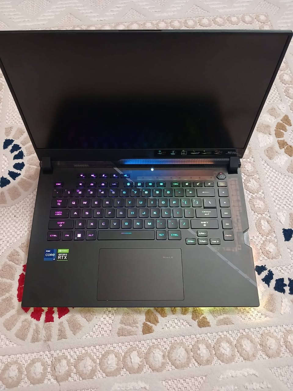 Asus ROG Strix Scar
Core i912900H
(14c, 5.0GHZ
RTX 3060140w 
32GB DDR55600MT
512GB SSD M.2
15.6, FHD, 300HZ
IPS, 100% sRGB
مميزات إضافية 
BGB Bar
-RGB back Logo
-Touchpad Numberpad
-Chiclet Keys
keyboard
-100% sRGB
-RGB Keyboard

سعر نسخه ال 32g بمليون و350
سعر نسخه ال 16g بمليون و225


**إذا كنت صاحب هذا الإعلان وتريد حذفه لأي سبب، رجاءا أرسل رسالة إلى الدعم الفني**