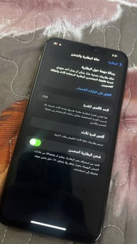 ايفون اكس ماكس للبيع ذاكره ٦٤ بطاريه ٧٨ مبدل شاشه فقط والشاشه بيها خدش...