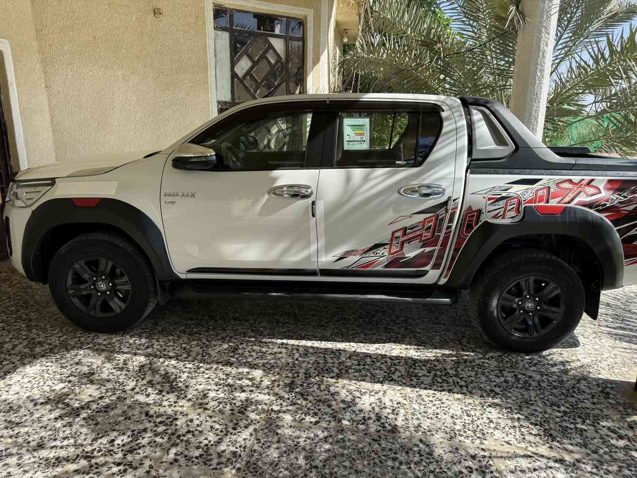سلام عليكم 

لبيع او مراوس 
بيكم هايلوكس موديل TRD 2023
ساز ام الظمان 
رقم اربيل ماشية 80 الف 
كفاله عامه 
مواصفاته فول 1/1 :
1: بصمه ابواب
2: اشاره ترحيب
3: ثلاجه
4: تبريد قطعتين
5: فور ويل 4x4
6: كشنات تريد تدفئه
7: مثبت سرعه
8: شاشه كبيره
9: كامره خلفيه
10: محرك V6 سلندر
11: امرايات شفط
12: تحكمات استيرن
ECO نظام :13
14: شحن لاسلكي
15: مانع انزلاق
16: شاشه تبريد
17: حساسات اماميه خلفيه

العنوان بغداد ناحية الرشيد 
***********
