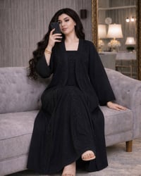 ⁨ ⁨ ⁨ ⁨ ⁨ كلابيه كشمير كابوي مطاط طويلة 🖤🐆 ‏‎القياسات :  L .XL .2X .3X...