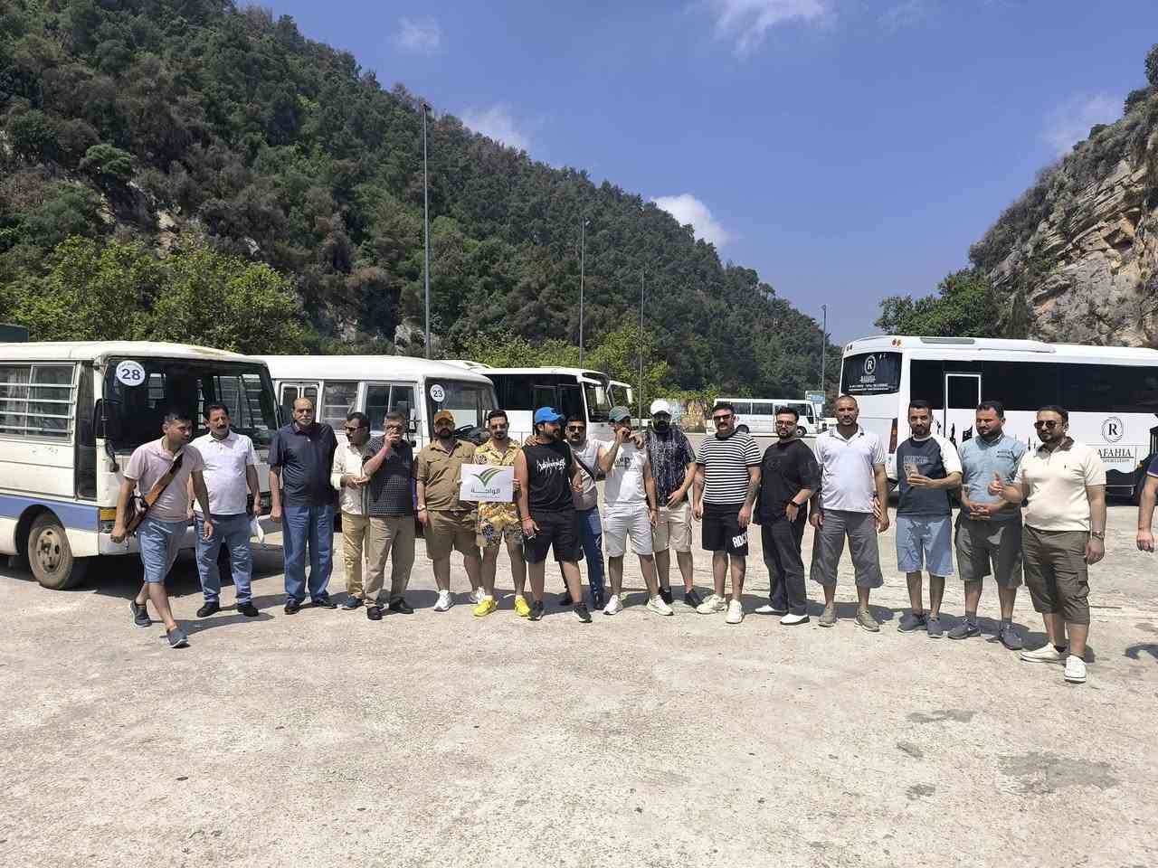 اليوم احلى سفرو في مغارة جعيتا 
مع احلى ركوب وشباب ونسة من العمر
حملة فؤاد العكيلي الفلاحيه 
مع شركة الواحة
العنوان بغداد - شارع فلسطين
كوت الفلاحية-شارع المركز -قرب مكتبة البنين 
الرحلة القادمة 6/6
***********
سارعو بتسليم الجوزات
