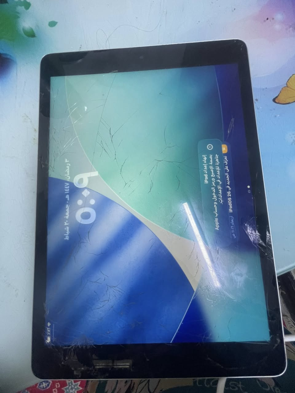 ايباد 9 مثل ماواضح  مامفتوح بس بلازمه مكسوره مكانه الزبير


**إذا كنت صاحب هذا الإعلان وتريد حذفه لأي سبب، رجاءا أرسل رسالة إلى الدعم الفني**