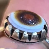 جزع يماني • انتيك • خنصر