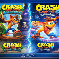 بلايستيشن • كراش 4 عربي • كراش 3 أجزاء