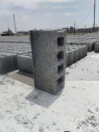 بلوك بناء الطول 34 العرض 18 سعر الالف واصل 750 بلوك سياج الطول 40 العر...