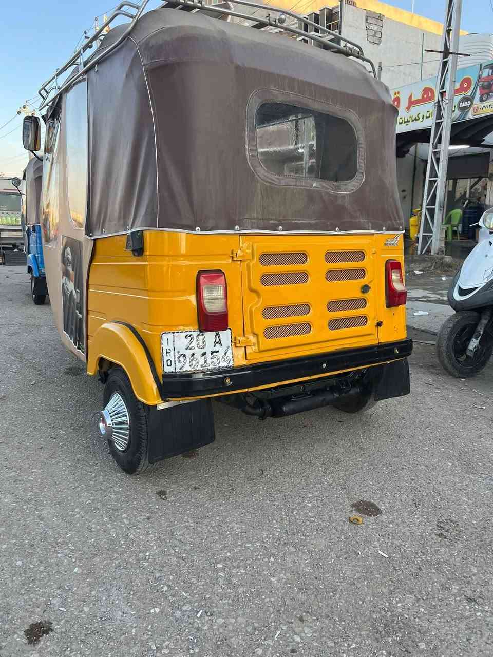 السلام عليكم 
من رخصه مدير الكروب المحترم ..
تكتك للبيع موديل ١٩ شهر ١١ رقم ديالى معمرة دوسات وتخم تاير جديد الاصلي الجبلي تجفيت شركه كور جديد بوشه وبستم قبق ولفات جديد سلف شركه ابو ٧٠ الف ضفيره جديده للعلم بدون سيبايه ملف جديد الله شاهد مال جناي اني مو بياع شراي 
العنوان الحسينيه الراشديه 
الشراي يتصل رقم تلفون  ***********
