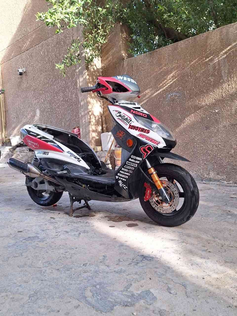 السلام عليكم سكنس فحل نوزل8زرو طلاعات بوشة 58 ونص 
دبل امامي رياضي 
كلجات رياضي 
سلف رياضي 
صالنصة بوري عدل 
كفرات موشم 
الدراجة بكل وقت نكرة سلف 
مابيهة اي نقص 
السعر مليون و100وبيهة مجال للشراي 
للتواصل وستاب فقط ***********
