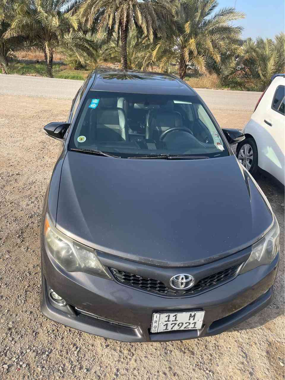 سلام عليكم 
كامري 2013 
وارد امريكي 
موصفات se 
فتحه 
كشنات جلد ومخمل 
وكشن كهرباء 
محرك 2.5
حادثها امريكا جاملغ امامي 
وهنا صاير بيها حادث جاملغ الخلفي حادث كلش بسيط 
يعني قطعتين صبغ 
محرك مامفتوح 
وكير بس الكيس مفتوح ع مود الفلتر 
السعر 128 
*********** المحاويل, بابل
