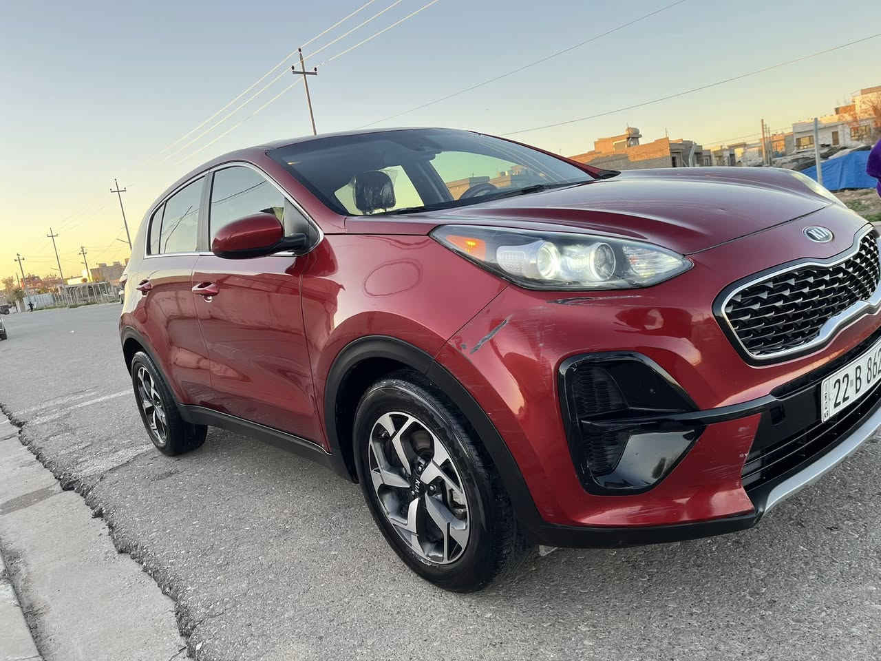 بيع + مراوس رقم شمالي
كيا سبورتاج موديل 2022 
مواصفات نص فول شاشه كاميره رادارات ويل كروم 
بيها جاملخين امامي صبغ بدون ضرر سرقه بدون دواخل بدون ايرباك گير محرك شرط مامفتوح محرك 2400
ماشيه 65 الف ميل فقط 
سعر 158 بيها مجال بسيط مكان السياره أربيل شارع 100 
***********
***********
