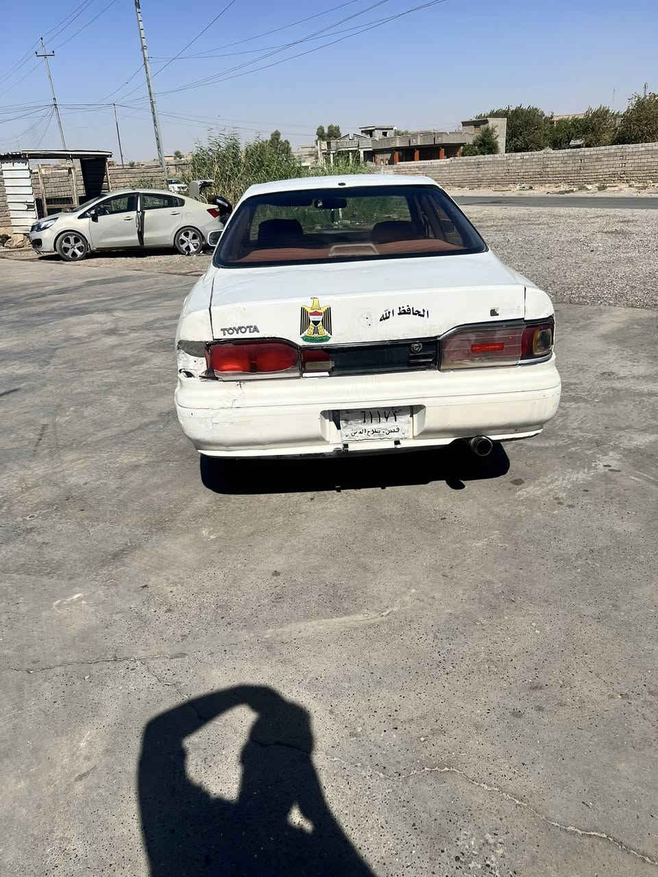 السلام عليكم #للبيع تويوتا فيستا محرك و گير شرط مال فرخ بطه السعر 14 ورقة و بيها مجال قليل
للاستفسار ***********
                ***********
