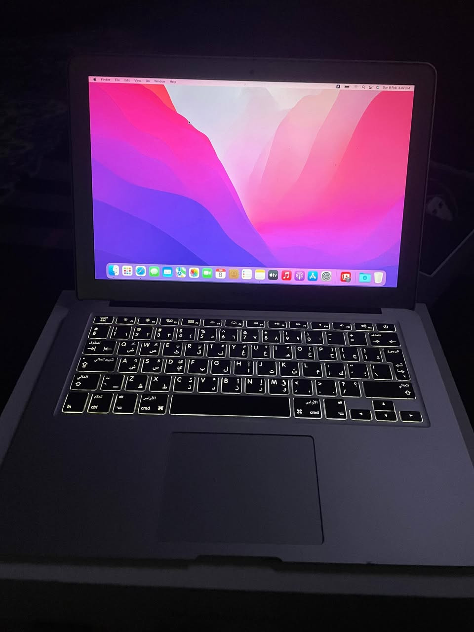 ماك بوك اير 2017
الجهاز معاه كل حاجه و فاتورة من تريد لاين 
الجهاز بدون اي عيوب و بدون مشاكل نهاية 
رام 8 
هارد 128
كيبورد بينور و في كاميرا حلوه جدا و الصوت عالي و ناقي ممتاز 
الجهاز زيرووو


**إذا كنت صاحب هذا الإعلان وتريد حذفه لأي سبب، رجاءا أرسل رسالة إلى الدعم الفني**