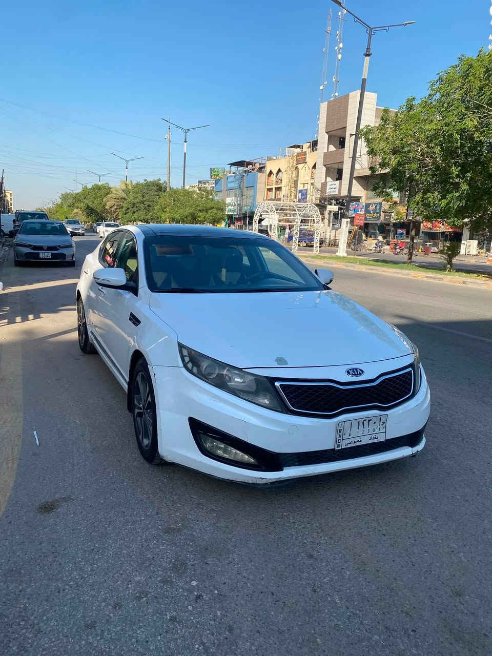 كيا اوبتما موديل ٢٠١١ مكينه ٢٠٠٠ رقم بغداد مواصفات فول ماعدا البصمه
كفالة عامه ماعدا شبر بارد في الجاملغ الخلفي 
السعر 127 وبيها مجال 
مكان نجف رقم ***********

