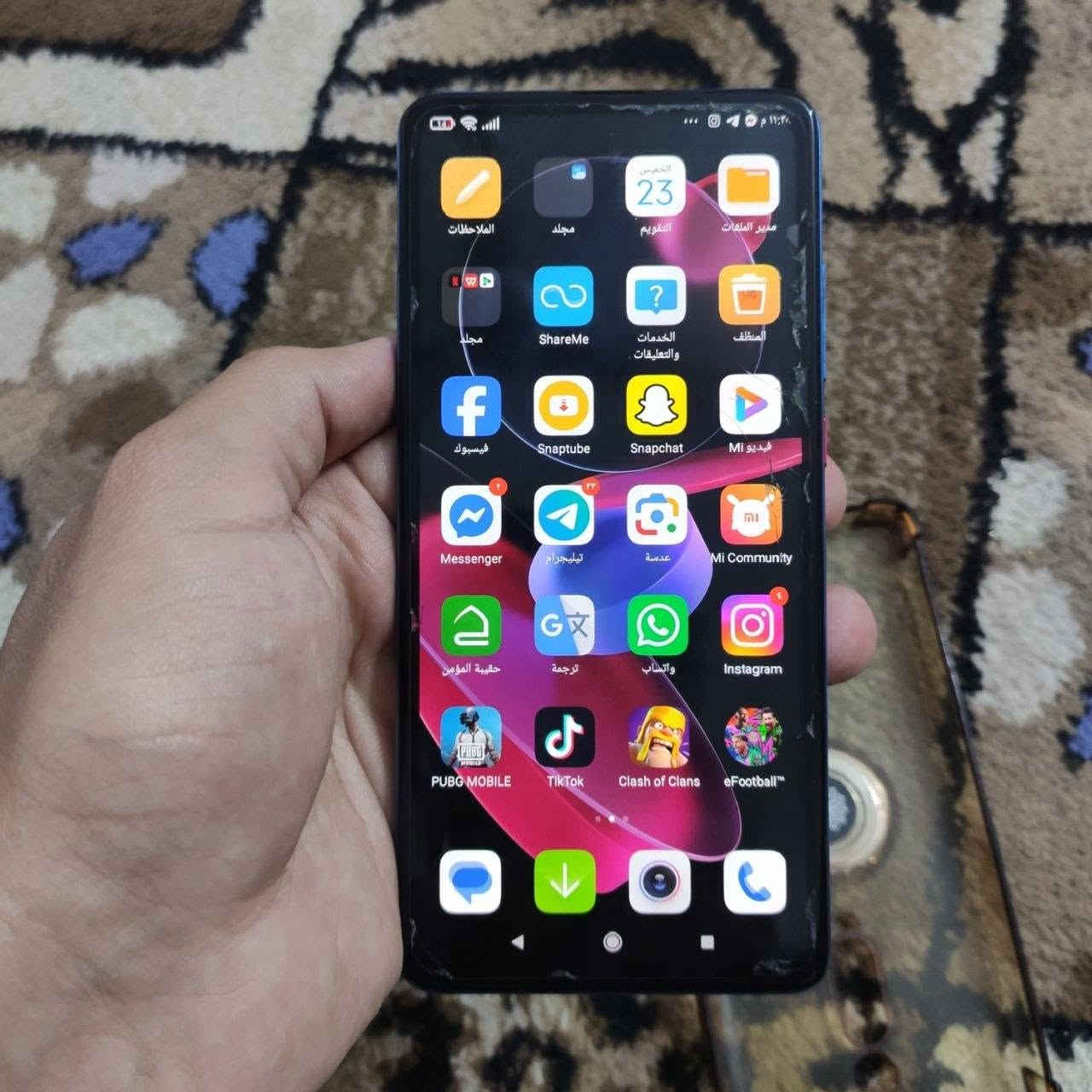 للبيع Xiaomi Redmi K20 Pro (Mi 9T Pro)
• معالج Snapdragon 855
• شاشة AMOLED قياس 6.39 إنج
• رام 8 جيجابايت
• ذاكرة 256 جيجابايت
• بصمة مدمجة بالشاشة
• كاميرا خلفية ثلاثية 48MP + 13MP + 8MP
• بطارية 4000mAh

الجهاز نظيف وشغال بصورة ممتازة.

السعر: 150 الف قفل 
بوبجي 60 فريم 
كامره 60 كي بالفيديو 

المكان نجف الاشرف


**إذا كنت صاحب هذا الإعلان وتريد حذفه لأي سبب، رجاءا أرسل رسالة إلى الدعم الفني**