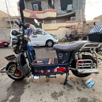 دراجة شحن هيوشة موديل 2025 ست بطاريات دراجة بعده جديدة السعرر 700 وبيه...