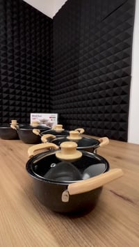 إذا تبحث عن سيت قدور عملي وأنيق لمطبخك 🔥  سيت HotChef الماربل 5 قطع يو...