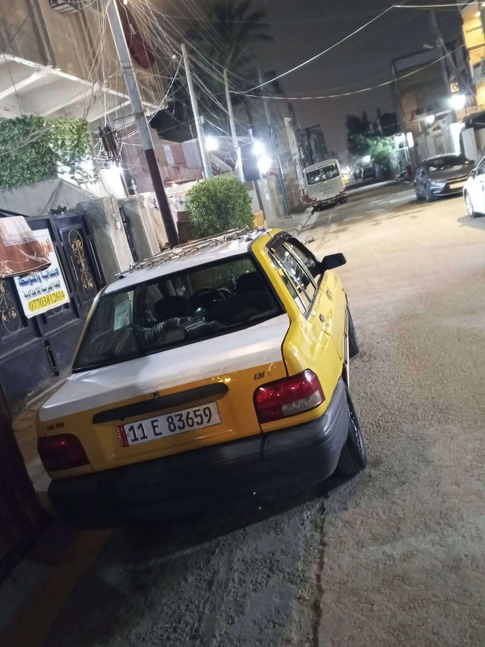 السلام عليكم
سايبا 2013 للبيع كير مكينه كله جديد مكينه قبل اسبوع شديتها جديده تاخذها بعدها بلضمان تايرات جديده لسياره كدامك شوفه عينك بيها ملاحضات بصيطه لسياره عليها ادامه كاملة شاهد الله الف مذب عليها شواصيها مكفولة  مكاني بغداد الشعب قرب سوق شلال
اللاستفسار *********** 
السعر 35 وبيها مجال
