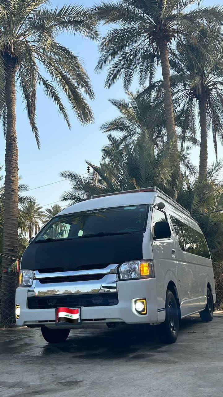 سلام عليكم هايسه موديل 16 للبيع
المكان بابل القاسم سياره جاهزه من كلشي منضومة غاز 

تبريد محور كوستر حته فإن داخلي كوستر 

سعر 285 وبيه مجال بيه صبغ شبرين وره باب السلايت 

باقي تفاصيل تصل وبيك خير ودلل 

***********
